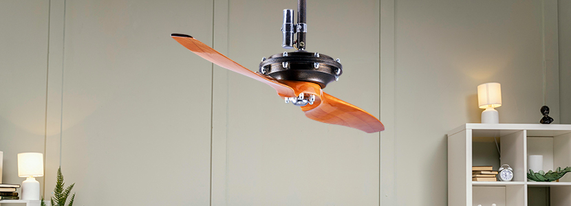 Blades In Motion: The Advantages of Two-blade Modern Ceiling Fans