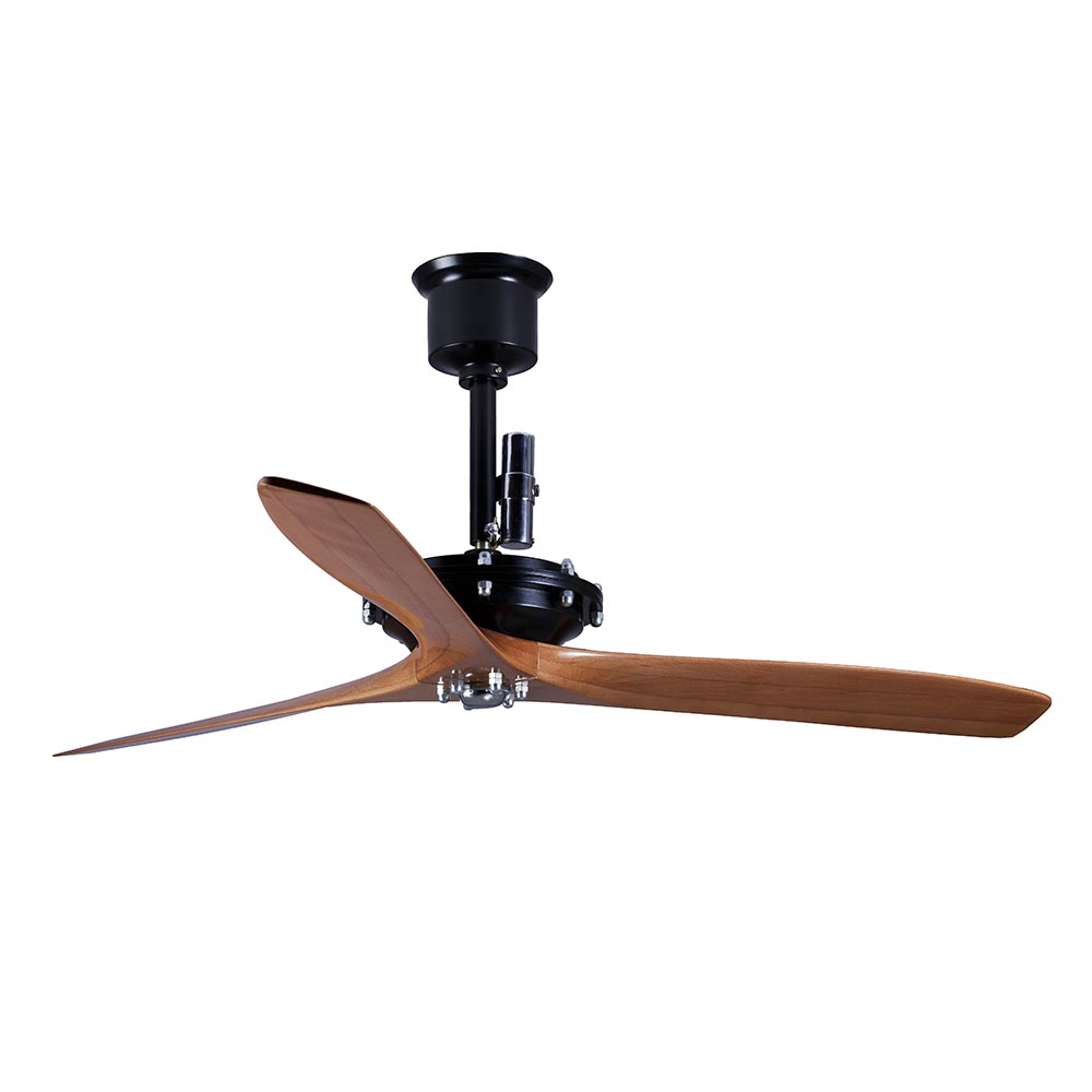 Aviator 3 Blade Black and Teak